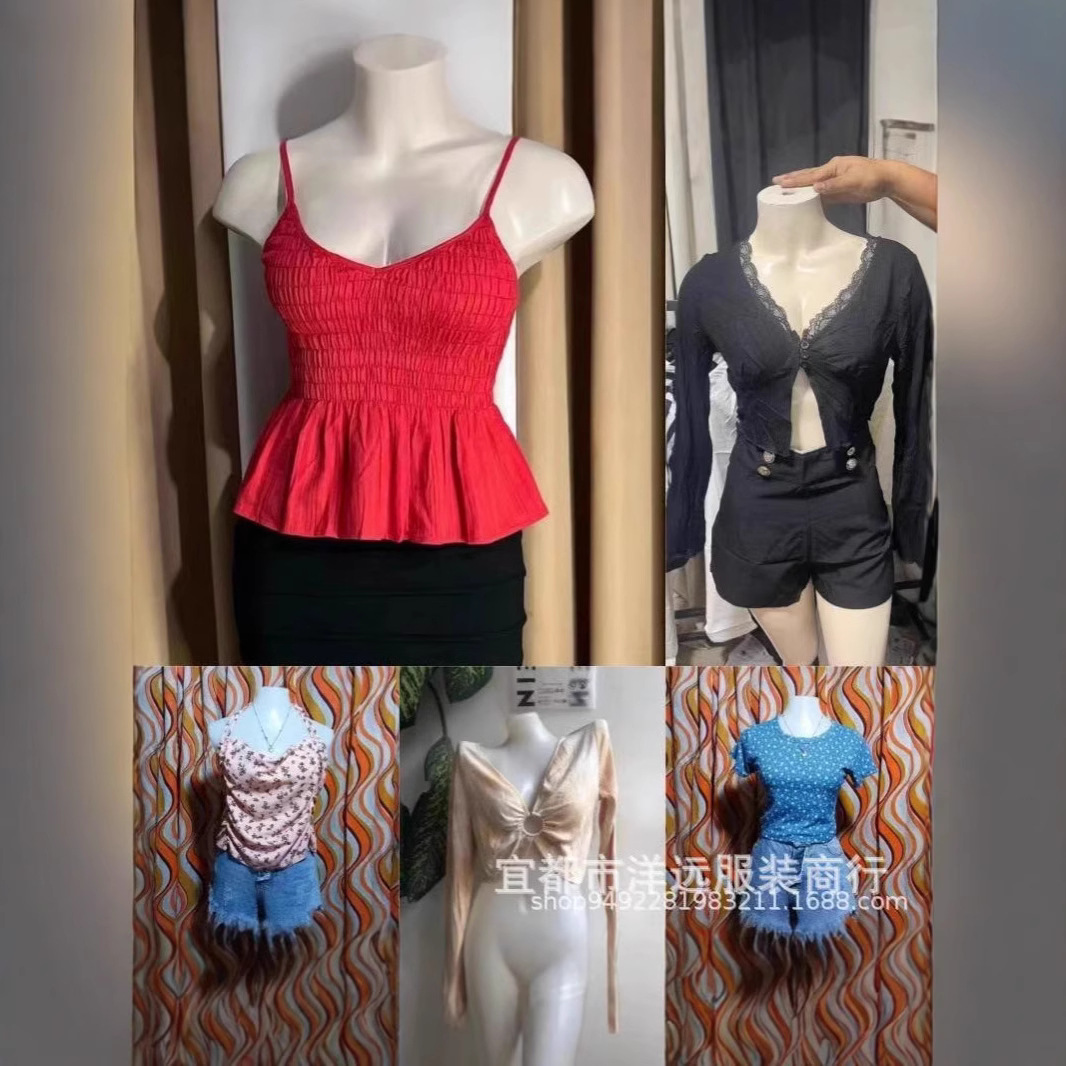 Tops sexy de moda para mujer SHEIN Varios Tops de chicas calientes europeas y americanas Xiyin Factory Venta caliente de comercio exterior transfronterizo image 5
