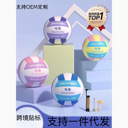 Volleyball for High School Entrance Exams, Size 5 Youth Inflatable Volleyball for Outdoor Use Volleyball for High School Entrance Exams, Size 5 Youth Inflatable Volleyball for Outdoor Use