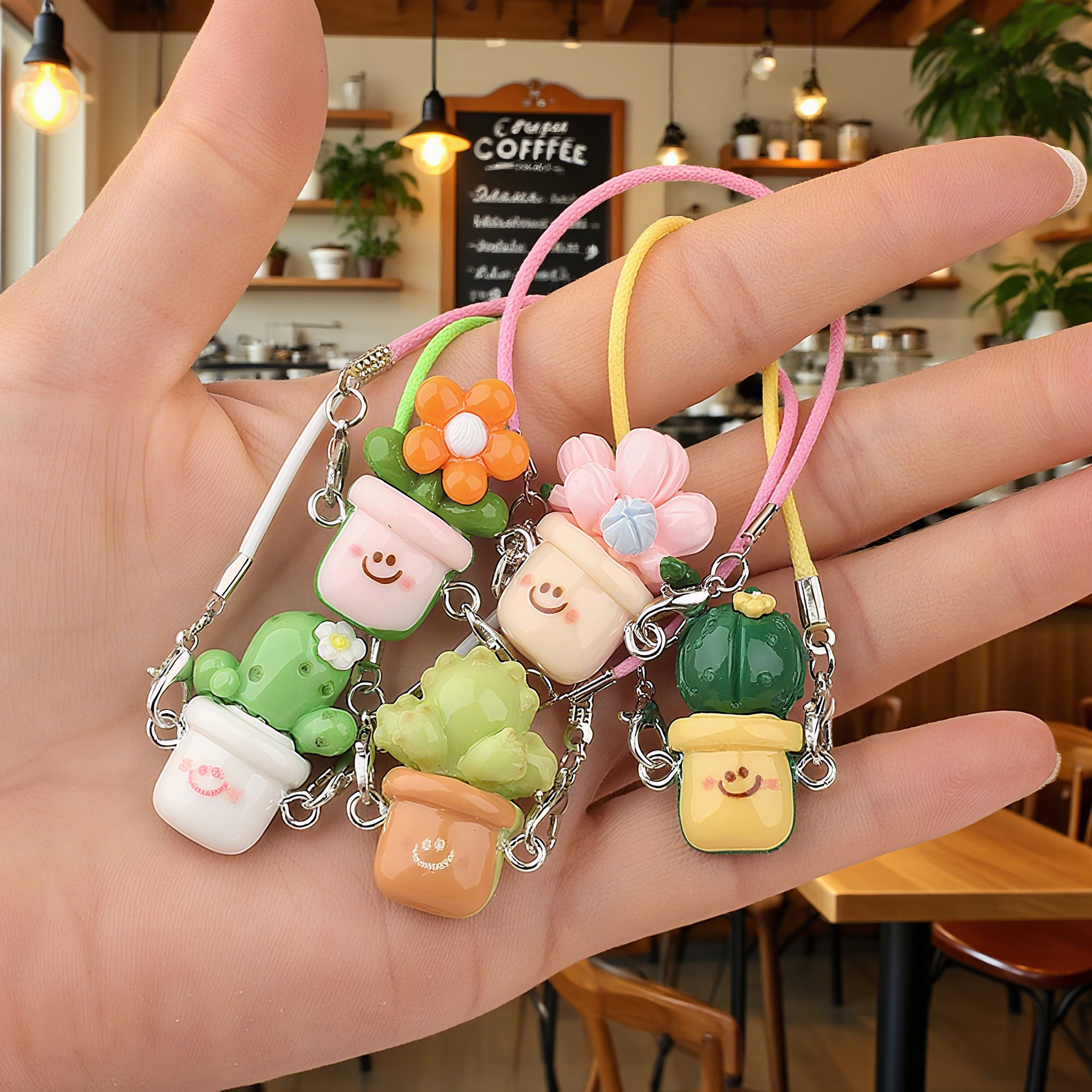 Labubu Pendant Dollhouse Mini Miniature Piggy Bunny Bear Cute Crossbody Accessories Accessories Pendant Batch