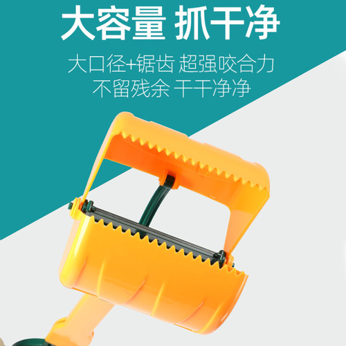 Foreign trade high-quality pet toilet picker with long handle, telescopic dog walking artifact, shoveling dog poop and picking up feces cleaning tool when going out