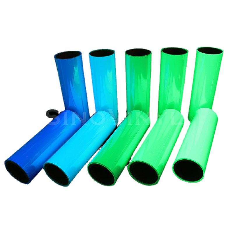 Película luminosa verde de PVC, película de almacenamiento de luz fotográfica de inyección de tinta, película reflectante PET, etiqueta luminosa, etiqueta de advertencia, película reflectante