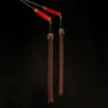 Chinese hairpin with tassels, L3251, 1 pair