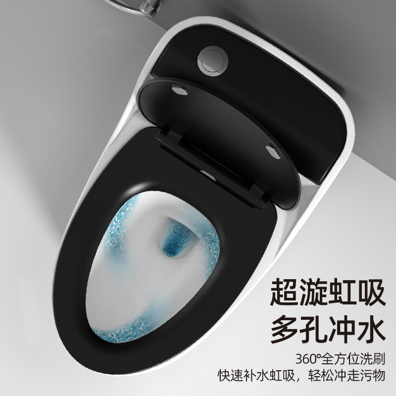 Productos genuinos del hogar rubor inodoro ordinario inodoro desodorante flush cerámica ahorro de agua pequeño apartamento sifón extra grande tubería