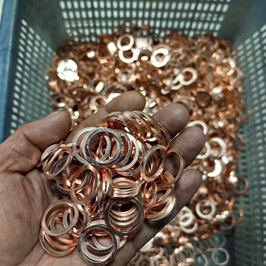 黄铜垫片紫铜垫片超薄间隙 薄垫片 加大加厚间隙片异形加 工规格