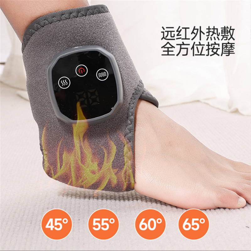 Nuevo masajeador de tobillo transfronterizo, calefacción eléctrica y protección de la muñeca, fábrica multifuncional de masajeador de pies de compresa caliente de tobillo