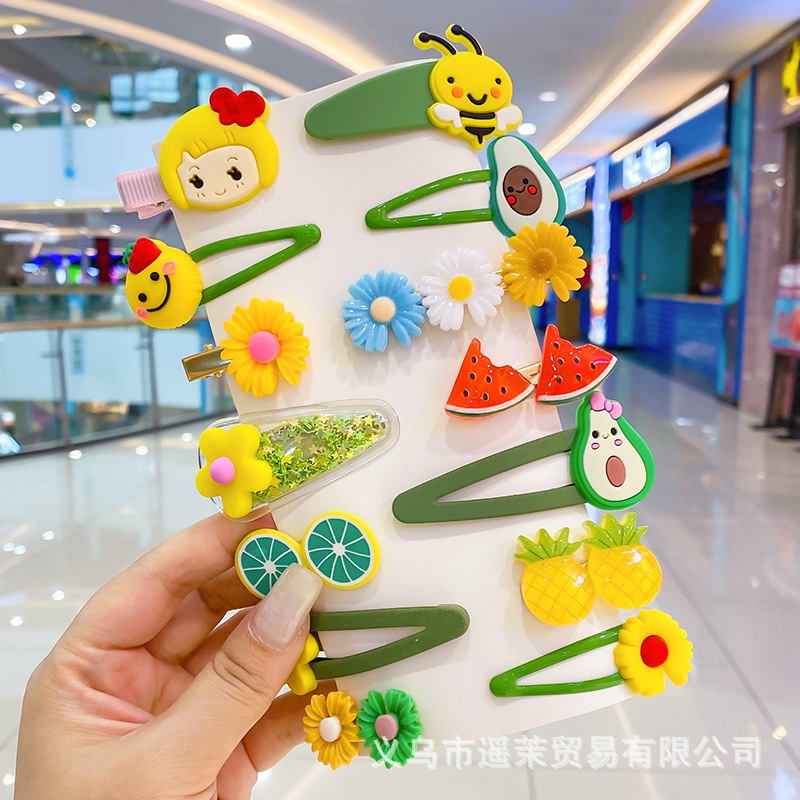 多巴胺儿童发夹女前额刘海夹鸭嘴夹头饰发卡碎发侧边卡子发饰夹子|undefined