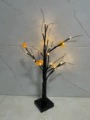 Amazon LED room outdoor decoration simulation tree lamp pumpkin gourd ghost white birch birch bat