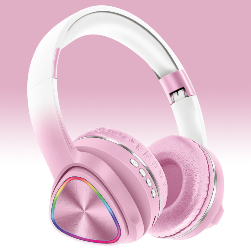 Z11 new RGB luminous headset Bluetooth headset gradient color Game e-sports anchor wireless headset factory wholesale Z11 new RGB luminous headset Bluetooth headset gradient color Game e-sports anchor wireless headset factory wholesale