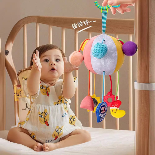 Infant hanging crib toy 0-1 year new baby early education intelligent pull-out fun baby gadget 3 months