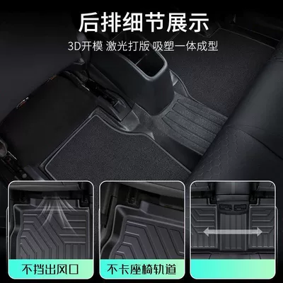 for Wuling Plantronics Mat TPE Ayaqaltılar (Kovriklər)