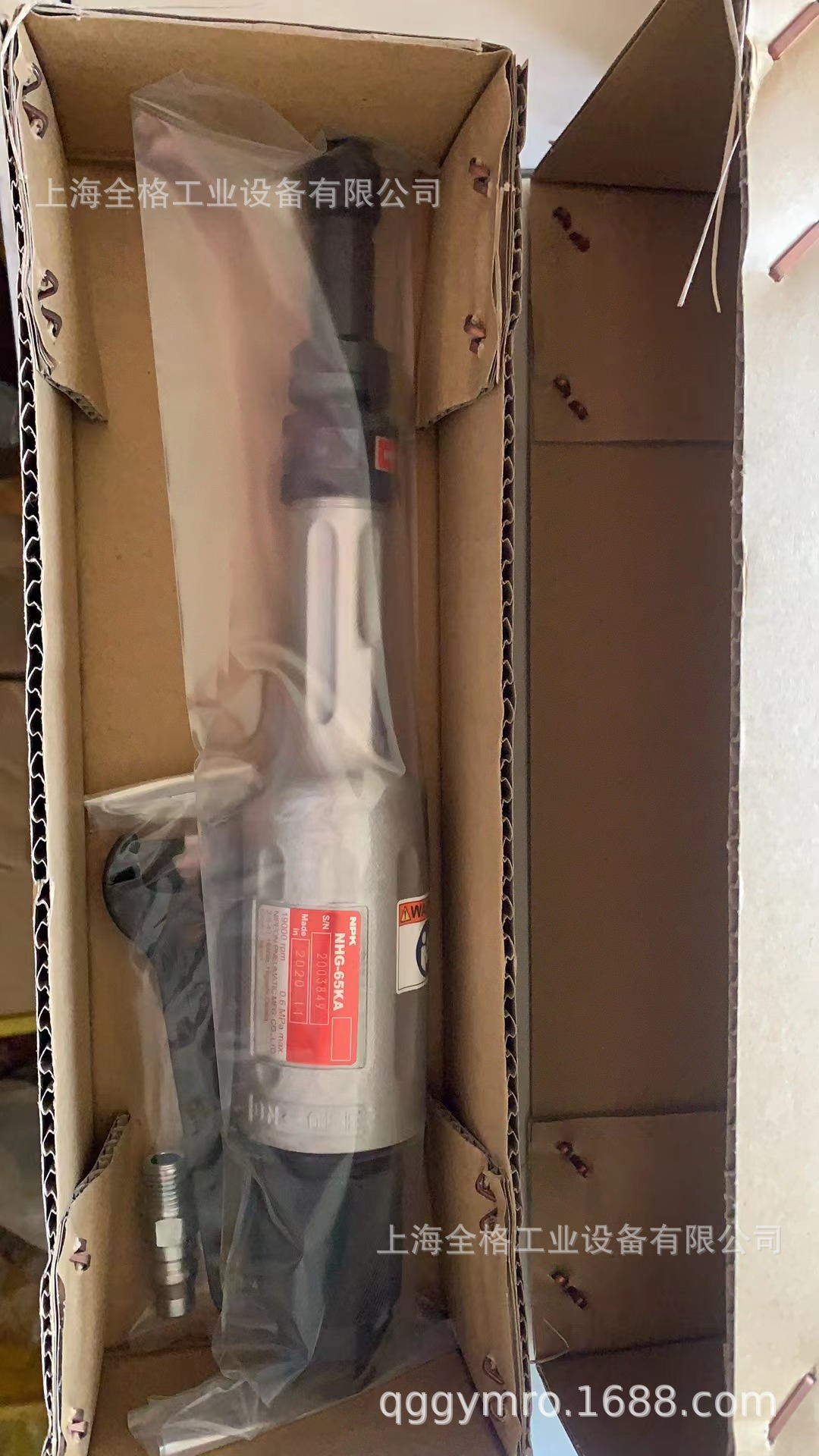 日本原装进口 NPK 气动工具 直型砂轮机NHG-65K   NHG-65KA