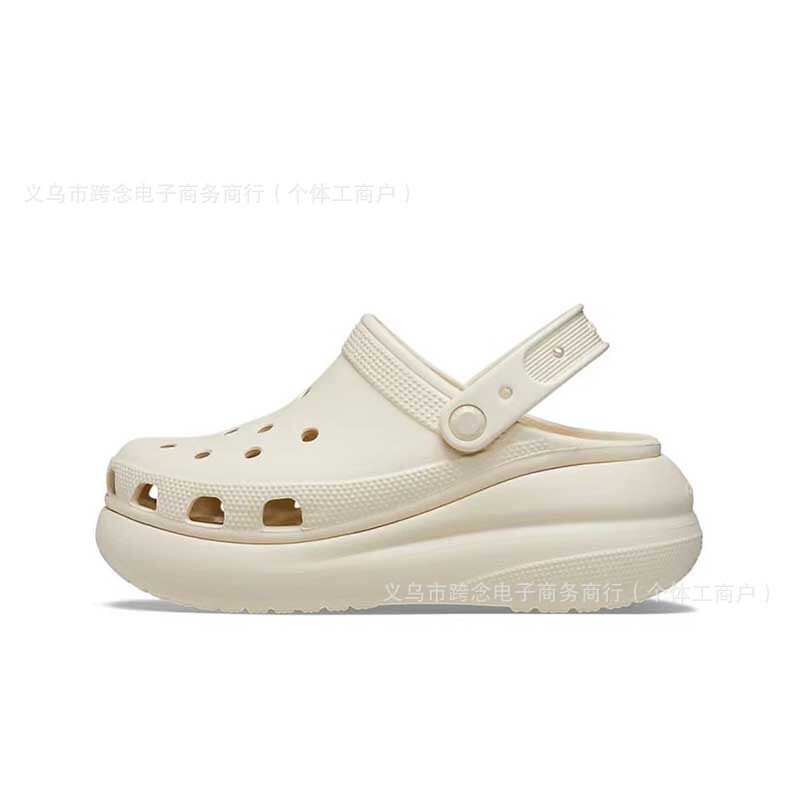 工場直販クロックス クロックス 新品 クラウドパフ レディースシューズ 厚底 サマービーチサンダル|undefined