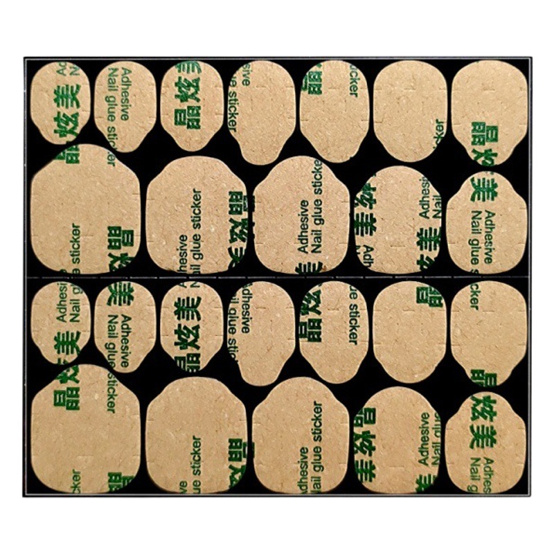 Jingxuanmei jelly gel extra sticky jelly paste super sticky waterproof fake nail double-sided adhesive wearable nail patch adhesive manicure