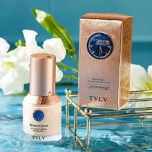 TVLV逆时光悦色持妆粉底液30ml粉底液保湿遮瑕轻薄服帖无暇奶油肌