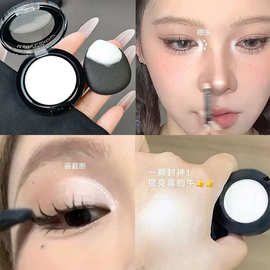 眼影卧蚕提亮眼头面部凹陷哑光高光粉女截断眼妆阴影修容批发化妆