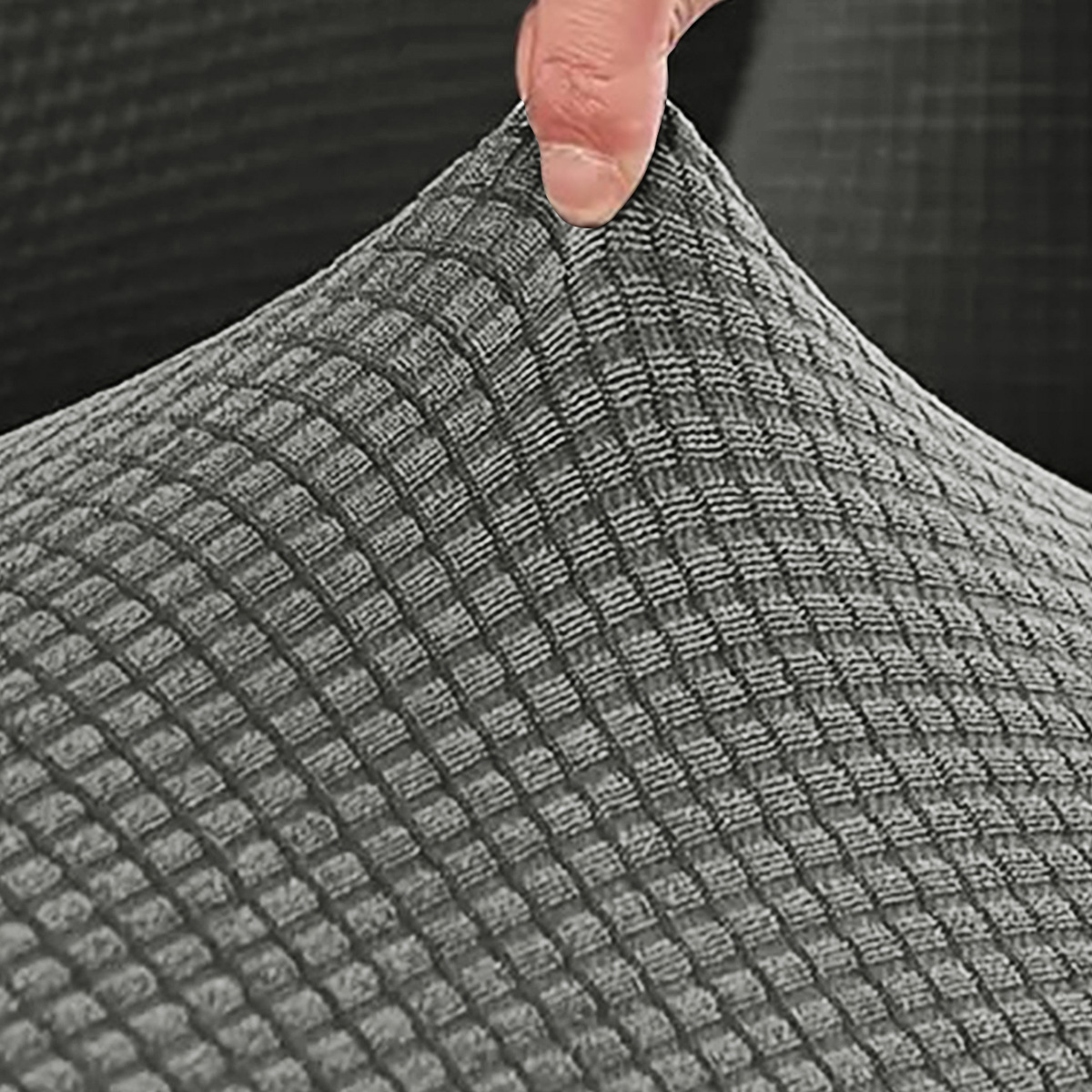 Nuevo estilo transfronterizo TPU cubierta impermeable de terciopelo polar sofá funda de cojín elástica para exteriores cubierta de sofá universal para exteriores