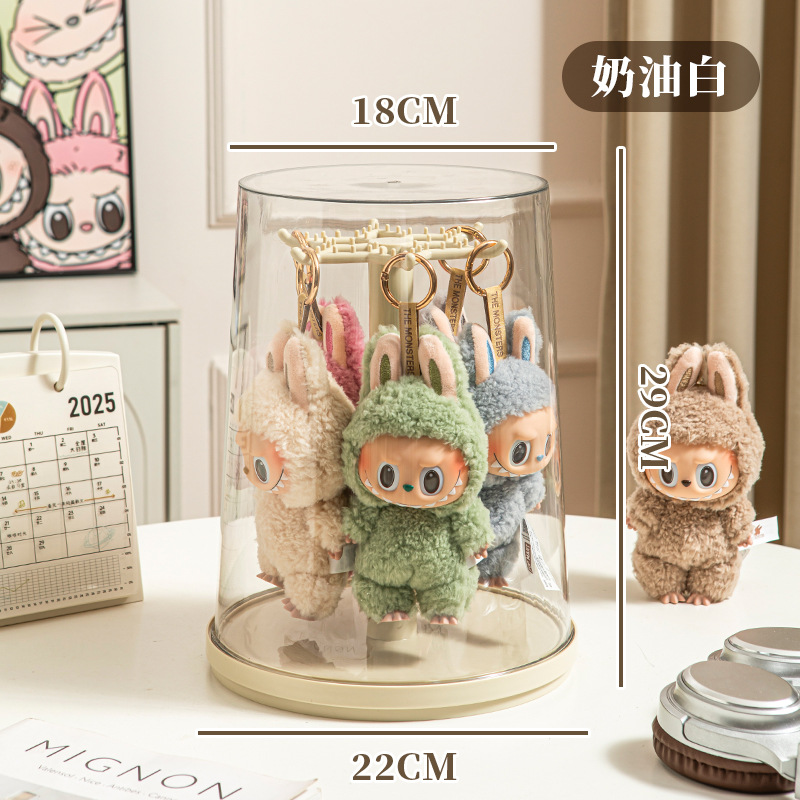 ブラインドボックス展示ボックスzimomo大頭領アクリル収納ボックスlabubuディスプレイスタンド透明フィギュア展示キャビネット