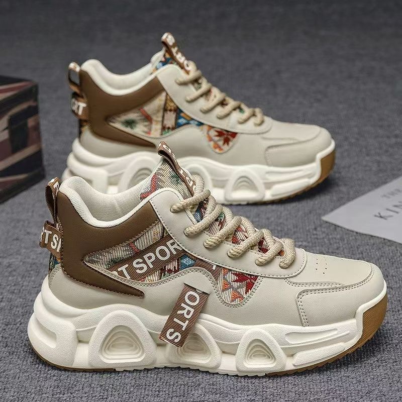 2026 primavera nueva alta transpiración universal zapatos casuales para hombres juveniles correr zapatos deportivos antideslizantes de suela gruesa