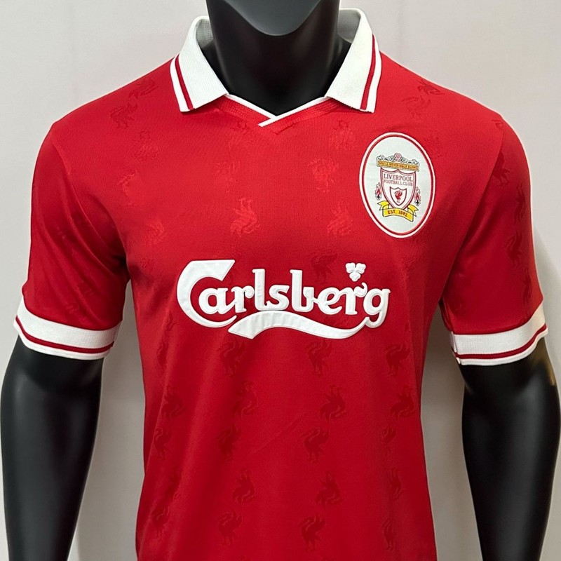 サッカーユニフォームクラブリバプールレトロホームチャンピオンズリーグバージョンレアルマドリードホームジャージクラシックレトロサッカーユニフォーム|undefined