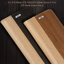 适用适用中兴ZTE Blade Evoke Plus 2木纹拼接手机皮套新款手机壳