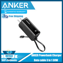 Anker安克三合一能量棒30W快充头+5000毫安充电宝+自带线C/L线
