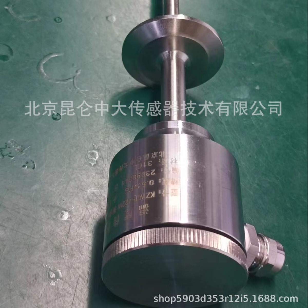 制药设备卫生卡盘温度传感器KZW/P-422W,可做整体不锈钢材质测温