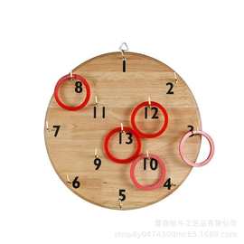 创意木质儿童早教智力形状配对套柱积木思维逻辑堆叠形状套塔玩具