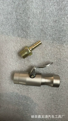 Air pressure gauge/tire pressure gauge Car Air Pressure Gauge Inflator Nozzle - copper-self-locking-pagoda-6mm-tail-plug-normally-open-type