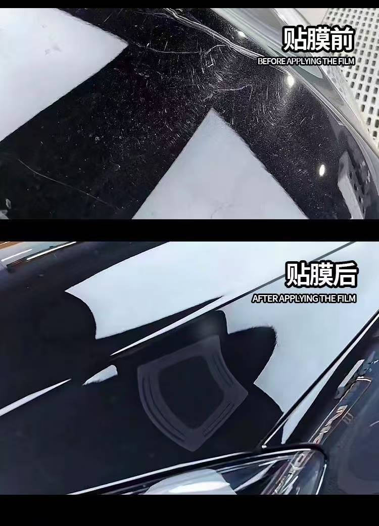 Car Tpu Invisible Paint Protection Film Ppf Anti-Yellowing Self-Healing Hydrophobic Brightening Car Body Whole Roll Wholesale