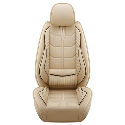 Universal seat cover — Seat Cover - beige-front-row-single-seat