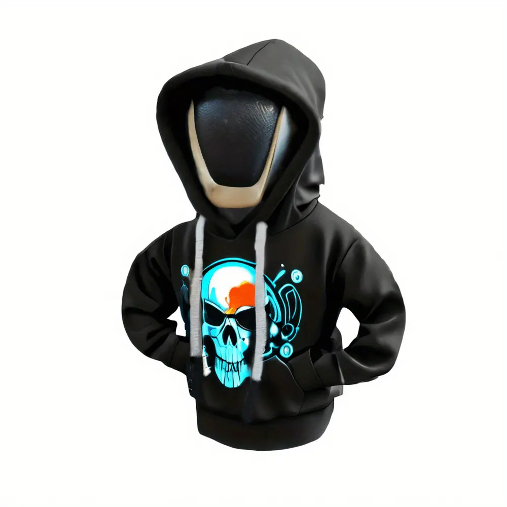 Source Factory Car Gear Shift Lever Hooded Skull Interior Decoration Accessories Gear Dust Cover Shift Lever Car Accessory