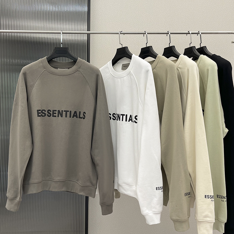 Fog Trendy European and American High Street Autumn Essentials Crew Neck Raglan Men's Sweatshirt Loose Sports Long-Sleeve Top Fog Trendy European and American High Street Autumn Essentials Crew Neck Raglan Men's Sweatshirt Loose Sports Long-Sleeve Top