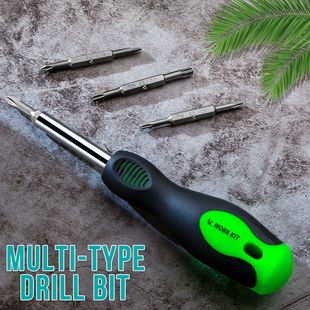 8-in-one screwdriver set, home improvement, auto repair, maintenance and decoration are portable