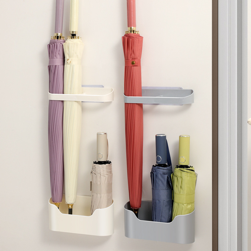 Umbrella Storage Rack Household Commercial Home Umbrella Rack Door Umbrella Draining Rack Japanese-style Wall-mounted Storage Rack Umbrella Storage Rack Household Commercial Home Umbrella Rack Door Umbrella Draining Rack Japanese-style Wall-mounted Storage Rack