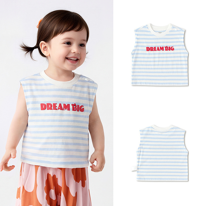 [balaOne] Barrabala ropa infantil chaleco sin mangas para bebés 2026 ropa de verano adorable