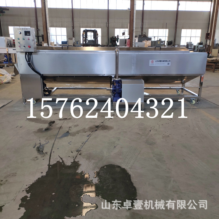 大型平行毛辊清洗机商用卓壹厂家直销清洗杂质去泥沙快速效率高