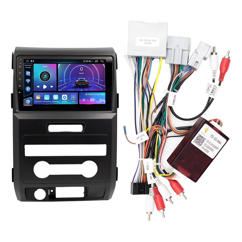 Aplicable a 2010 Ford Raptor F150 Android navegación de automóviles Fang Yitong cuatro núcleos / ocho núcleos pantalla de control central