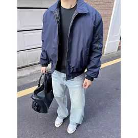 2025春秋cleanfit夹克外套卡哈特复古飞行员ma1薄款夹克一件代发