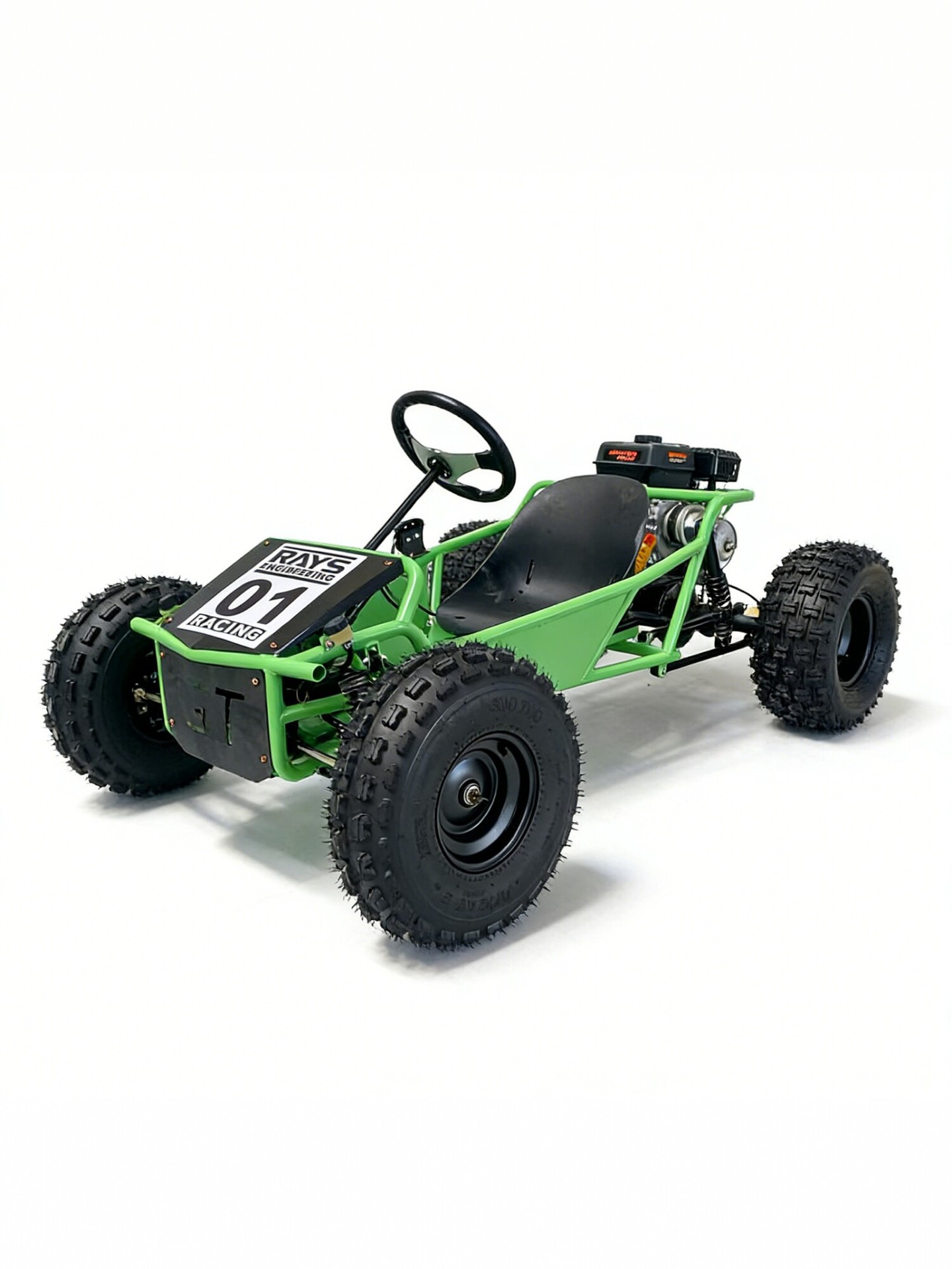 Todo terreno kart de cuatro tiempos motor de combustible adulto drift car de playa de cuatro ruedas ATV bicicleta de montaña image 6