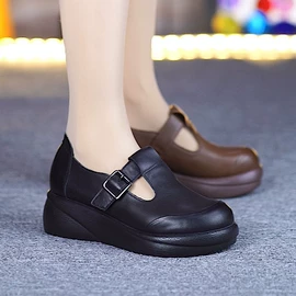 女式休闲单鞋;女士洞洞鞋;女式制服皮鞋