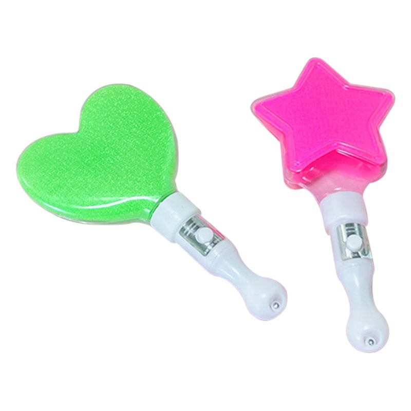 Varitas luminosas cortas para eventos, colores surtidos y efecto flash