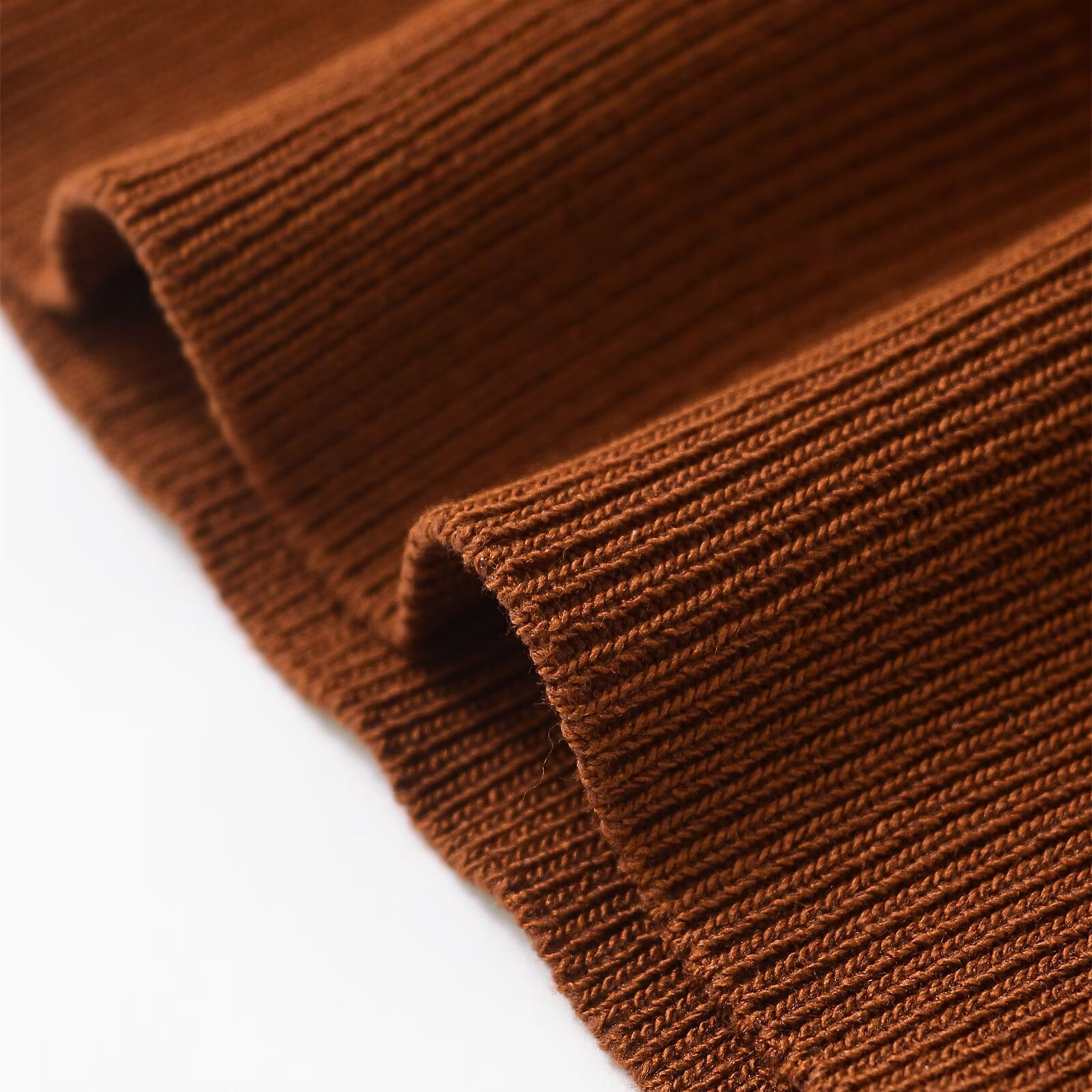 Women's Clothing Women's Fashionable Plain Knit Sweater Simple Crew Neck Short Sleeve Basic Top Summer For Formal & Casual For Women_ecoleips.com