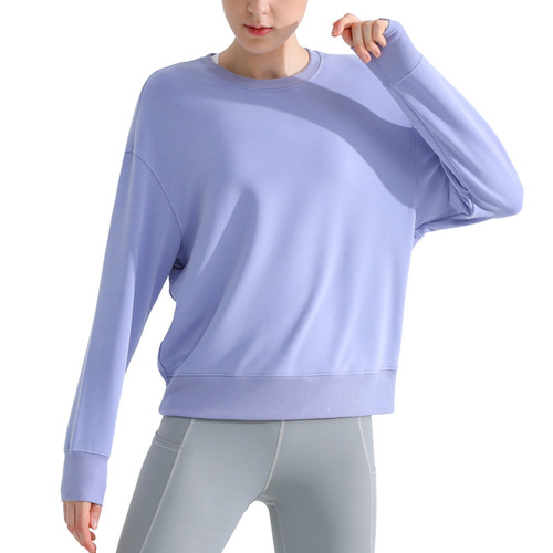 Modest Yoga Sport Hoodie for Women - Versatile Spring Jacket, Loose and Slimming, Hooded Top, Long Sleeve, Fitness Wear