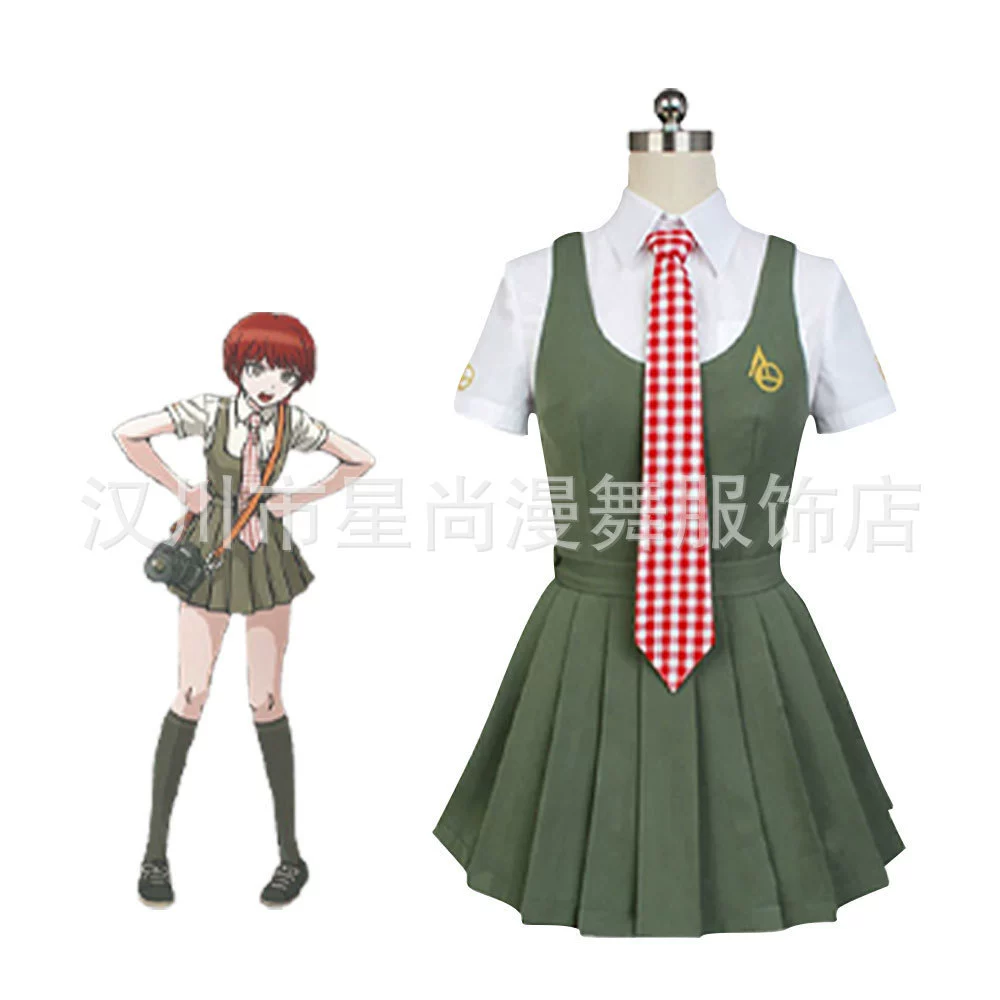 Косплей-костюм Danganronpa — Микан Сайонджи, Кёко Киригири, Сония школьная форма, S–XXL