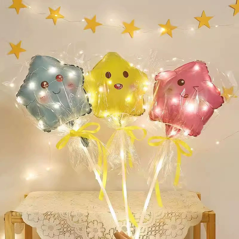 Оптовая продажа: Новые утолщенные воздушные шары в форме звезды для детей на День защиты детей, для спортивных мероприятий, уличного декора, для торговых точек