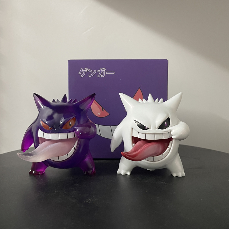 HOT 9cm&PVE Gengar- Sticking Tongue Out Different Colors Anime