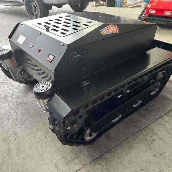 Pequeño robot de corte de césped, oruga inteligente, deshierbe y deshierbe, aceite híbrido eléctrico, pendiente pronunciada, patio de plantación agrícola