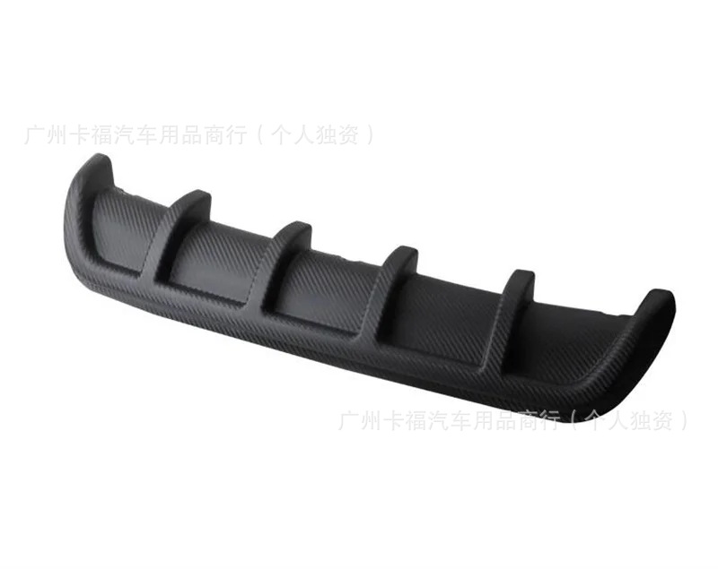 Universal Car Modified Rear Bumper 67cm Spoiler Surround Wind Deflector Shark Fin Rear Surround Deflector