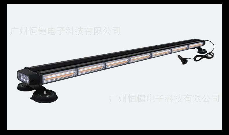 Recommend COB roof light flash bumper light car truck engineering rescue vehicle roadblock signal light LED warning light