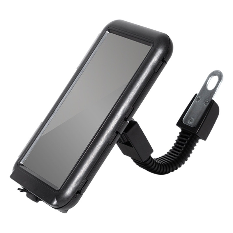 Totalmente cerrado impermeable resistente a la caída de bicicleta soporte de teléfono móvil coche eléctrico motocicleta coche soporte se puede separar de la pantalla